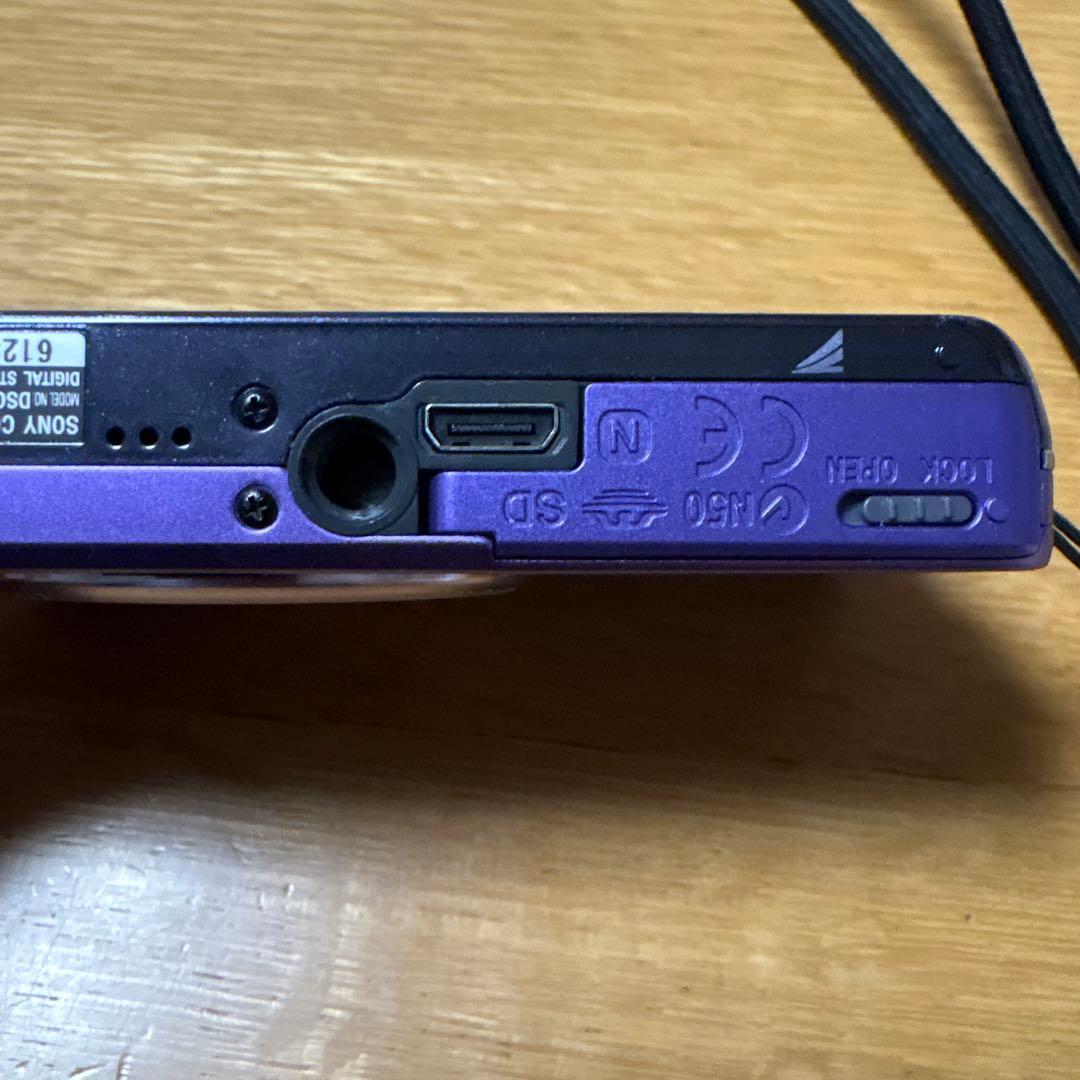箱付き！SONYソニーCyber-shot DSC-W570 バイオレット　紫
