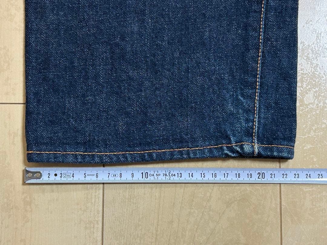 EVISU エヴィス 2001 No.2 W32 カモメ無し 虎耳 - メルカリ