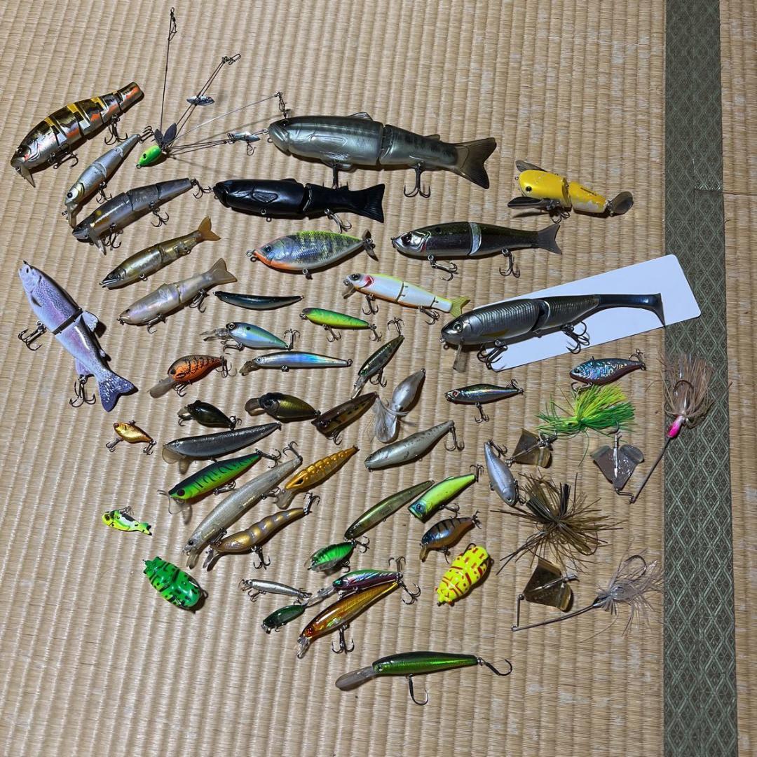 ルアーセット メガバス バス釣り引退 イマカツ デプス エバーグリーン