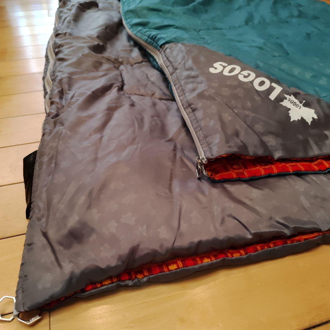 ロゴス 寝袋 ミニバンぴったりシュラフ2個セット