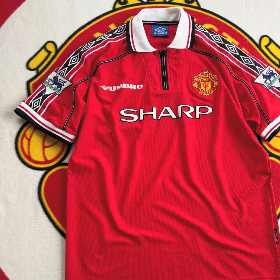 正規品 極美品 超希少 中古 伝説 マンチェスターユナイテッド 98/99 XL