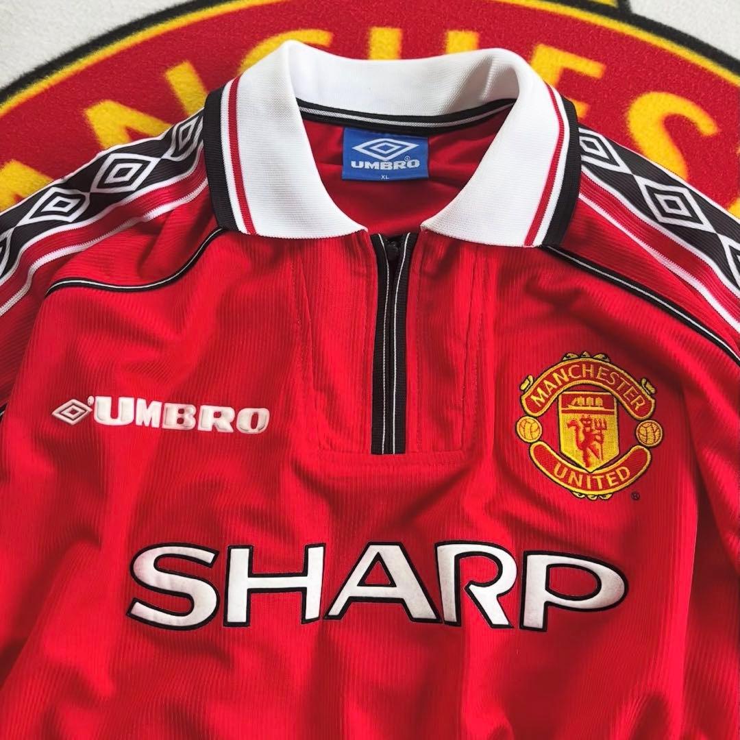 正規品 極美品 超希少 中古 伝説 マンチェスターユナイテッド 98/99 XL