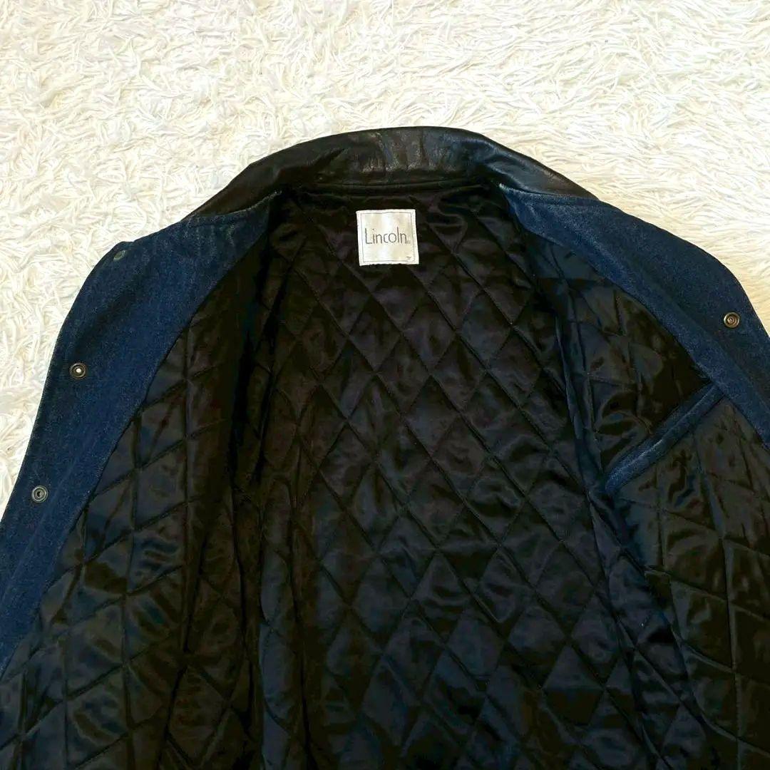 コメント・値下げ交渉歓迎○ys○様フォロー割り商品　　デニム　牛革　スタジャン