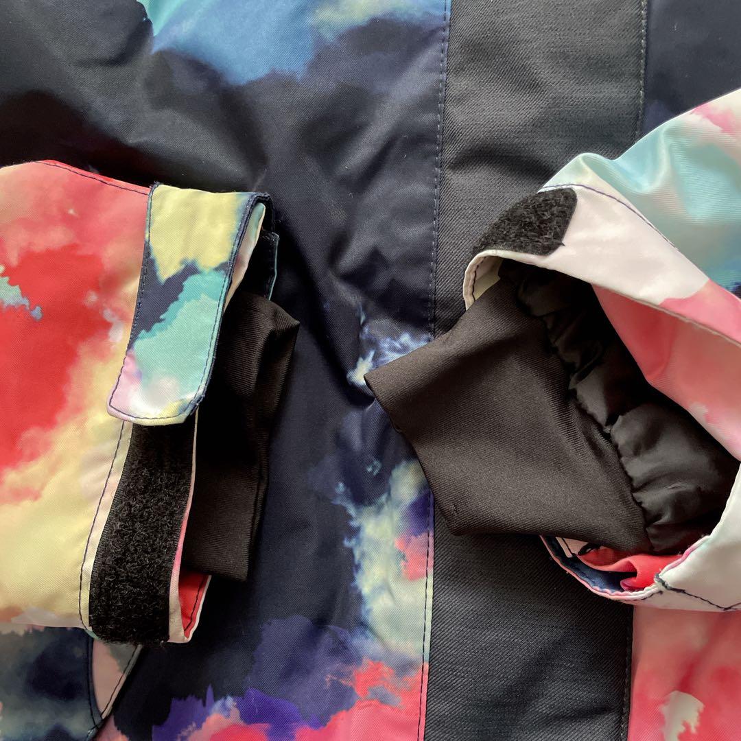 美品✴︎ROXY スノーボードウェア 上下セット マルチカラー M レディース