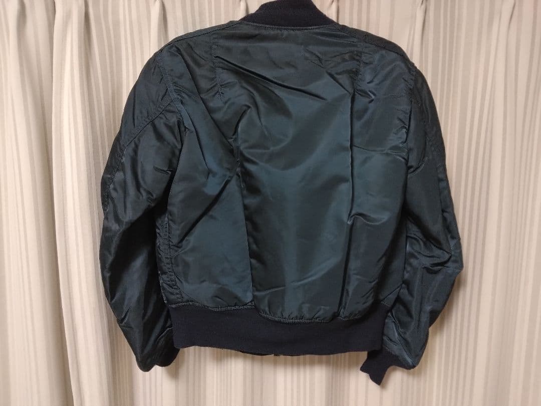 ALPHA MA1 MADE IN USA 90年代物　ネイビー　Sサイズ