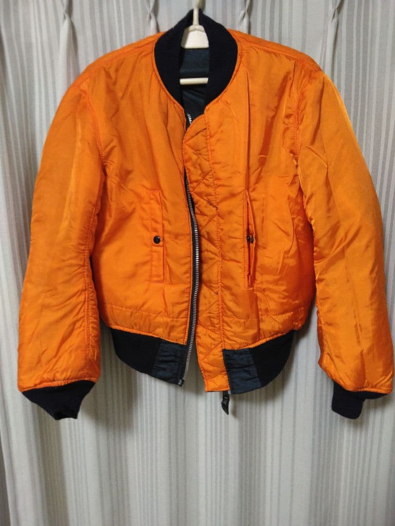 ALPHA MA1 MADE IN USA 90年代物　ネイビー　Sサイズ