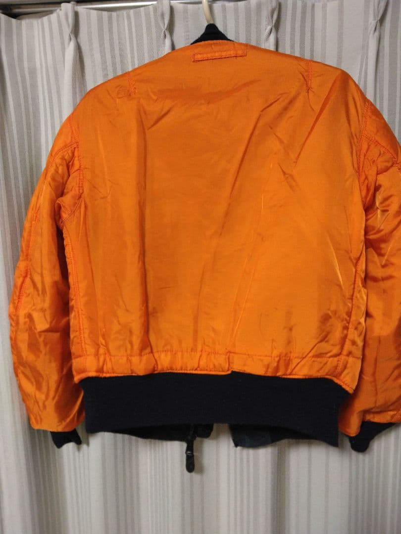 ALPHA MA1 MADE IN USA 90年代物　ネイビー　Sサイズ