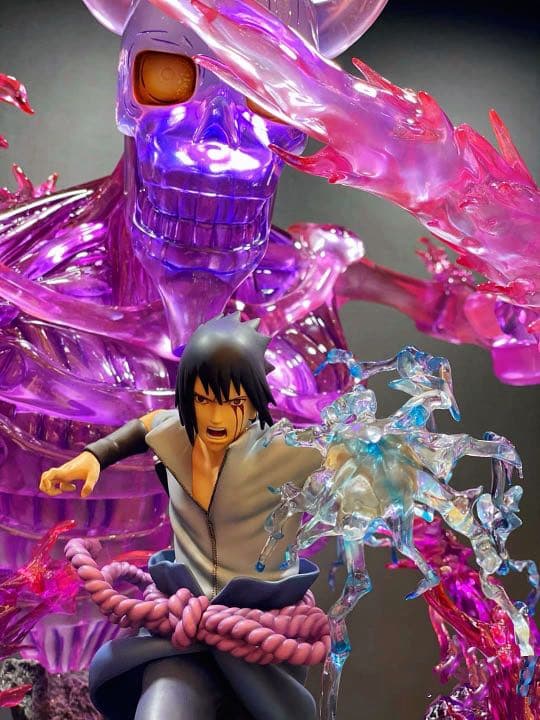 処分値段交渉歓迎うちはサスケフィギュア塗装済みガレージキット樹脂製スタチュー