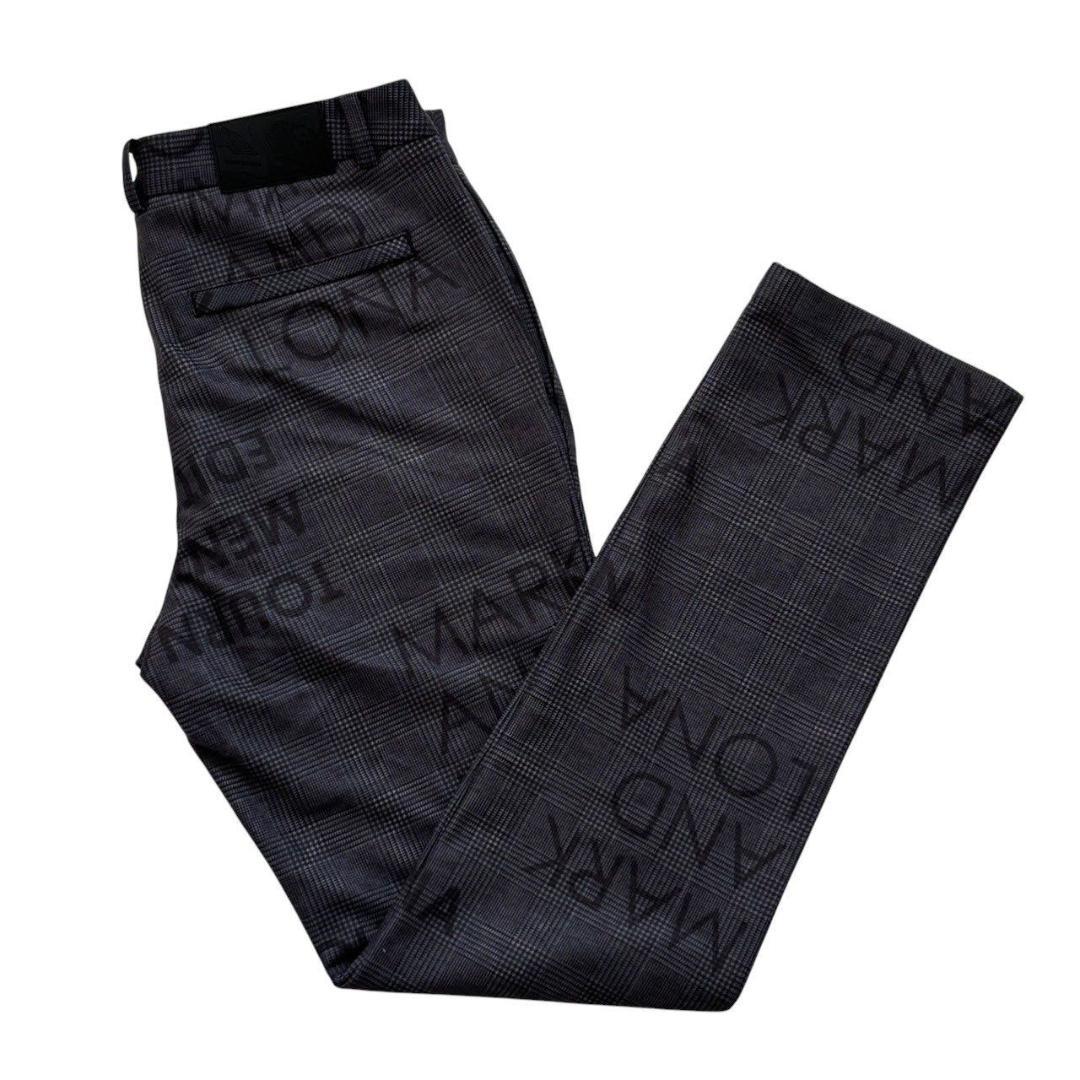 未使用　MARK&LONA マークアンドロナ ロングパンツ ゴルフウェア スカル