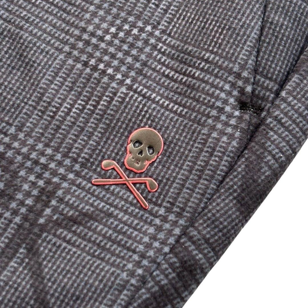 未使用　MARK&LONA マークアンドロナ ロングパンツ ゴルフウェア スカル