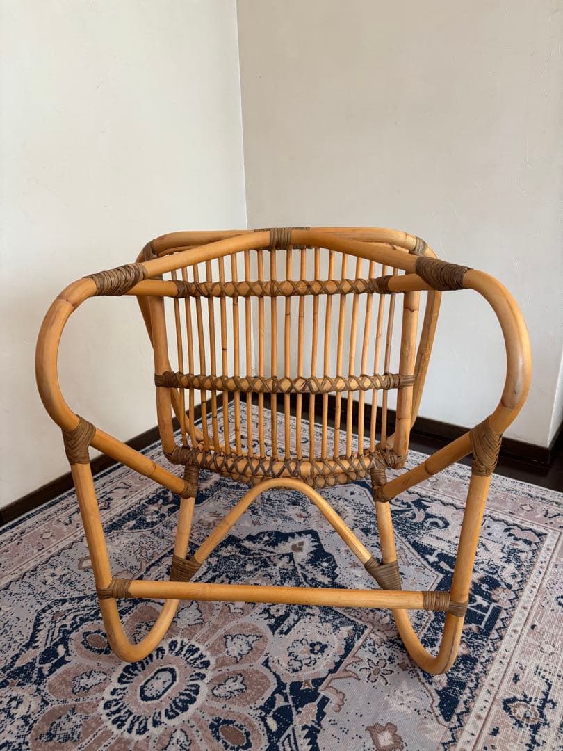 ラタンチェア Ｌサイズ ラタン椅子 籐椅子 ラウンジチェア　KAGLAB