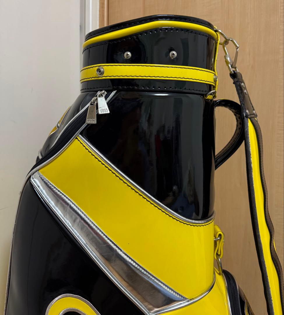 限定★GMA★キャディバッグ★ゴルフ★エナメル★ゴルフバッグ★尾崎将司★ジャンボ