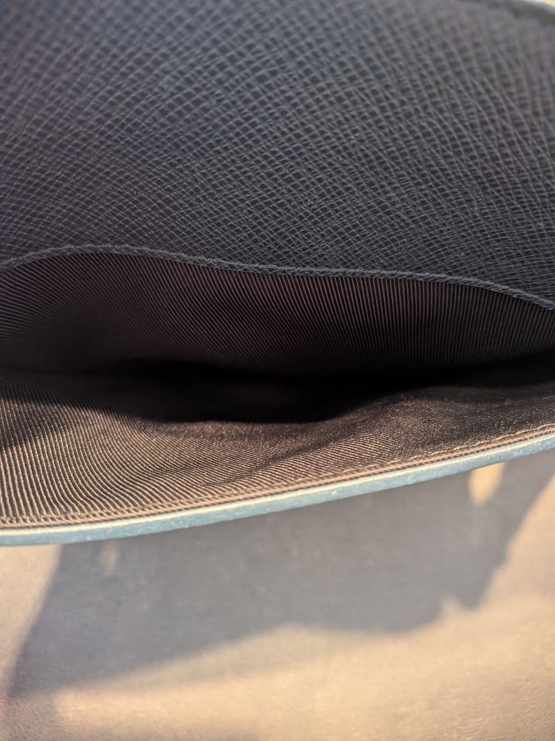 LOUIS VUITTON タイガ ロマンPM ブルーマリーヌ ショルダーバッグ