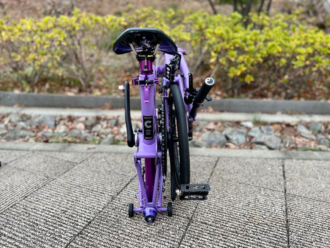 BROMPTON C Line Pop Lilac フルカスタム2024年モデル