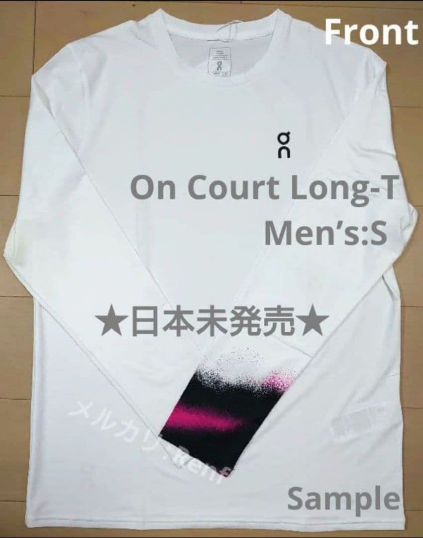 On Court Long-T テニス Men's S White 日本未発売