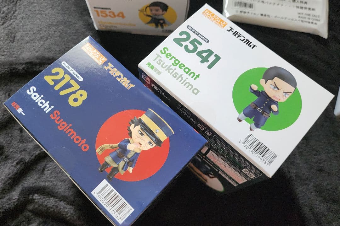 ゴールデンカムイねんどろいど5点セット&特典