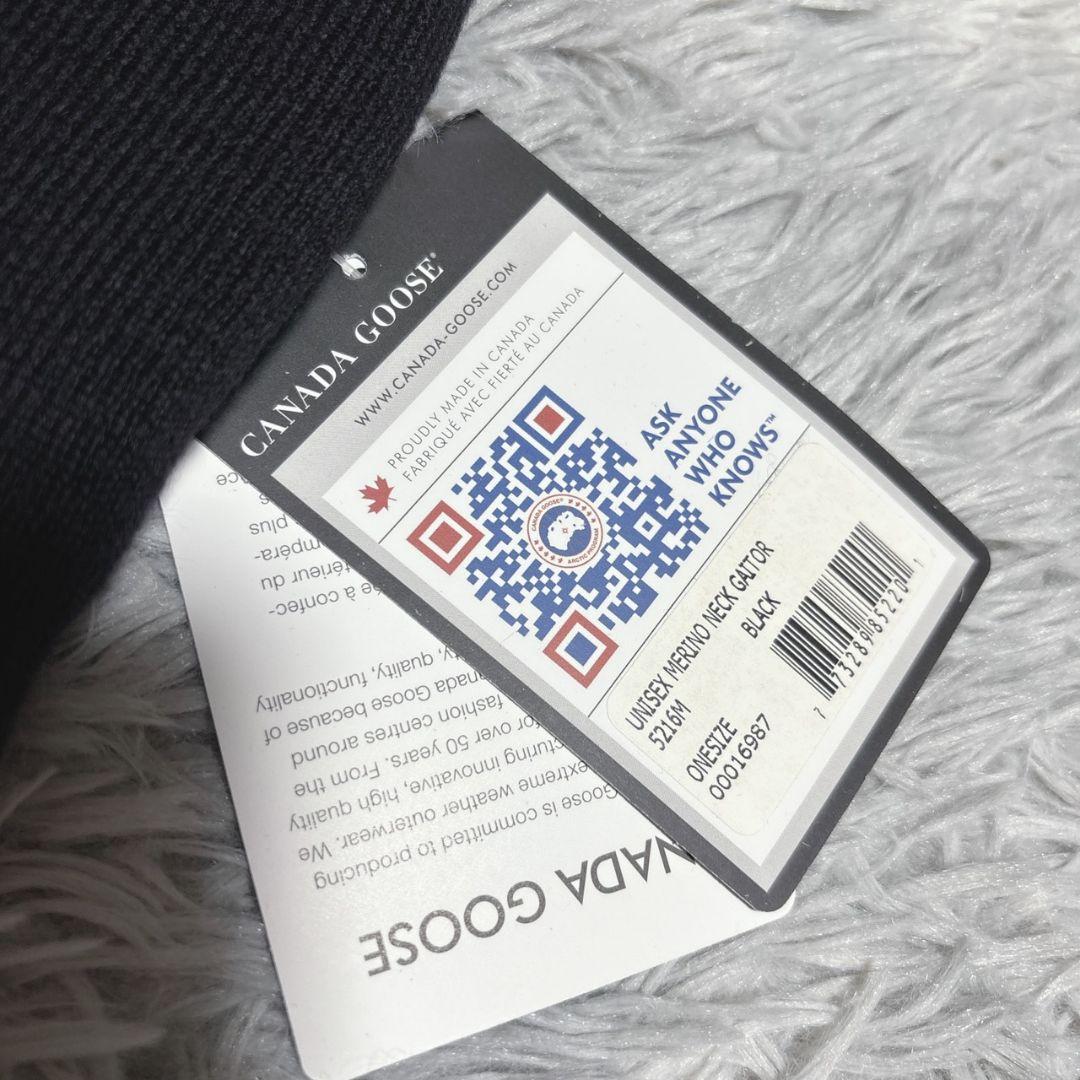 未使用 レア CANADA GOOSE カナダグース ネックウォーマー フリース