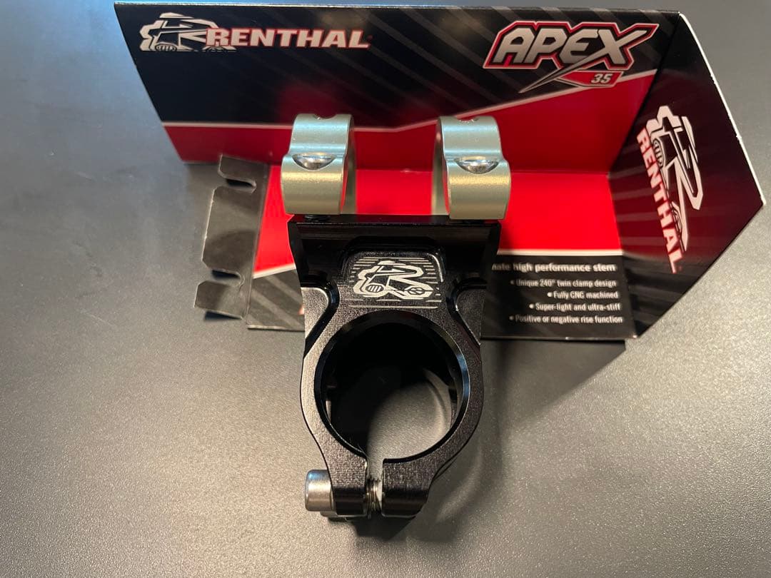 まるお！Renthal Apex 35 ステム 50mm レンサル