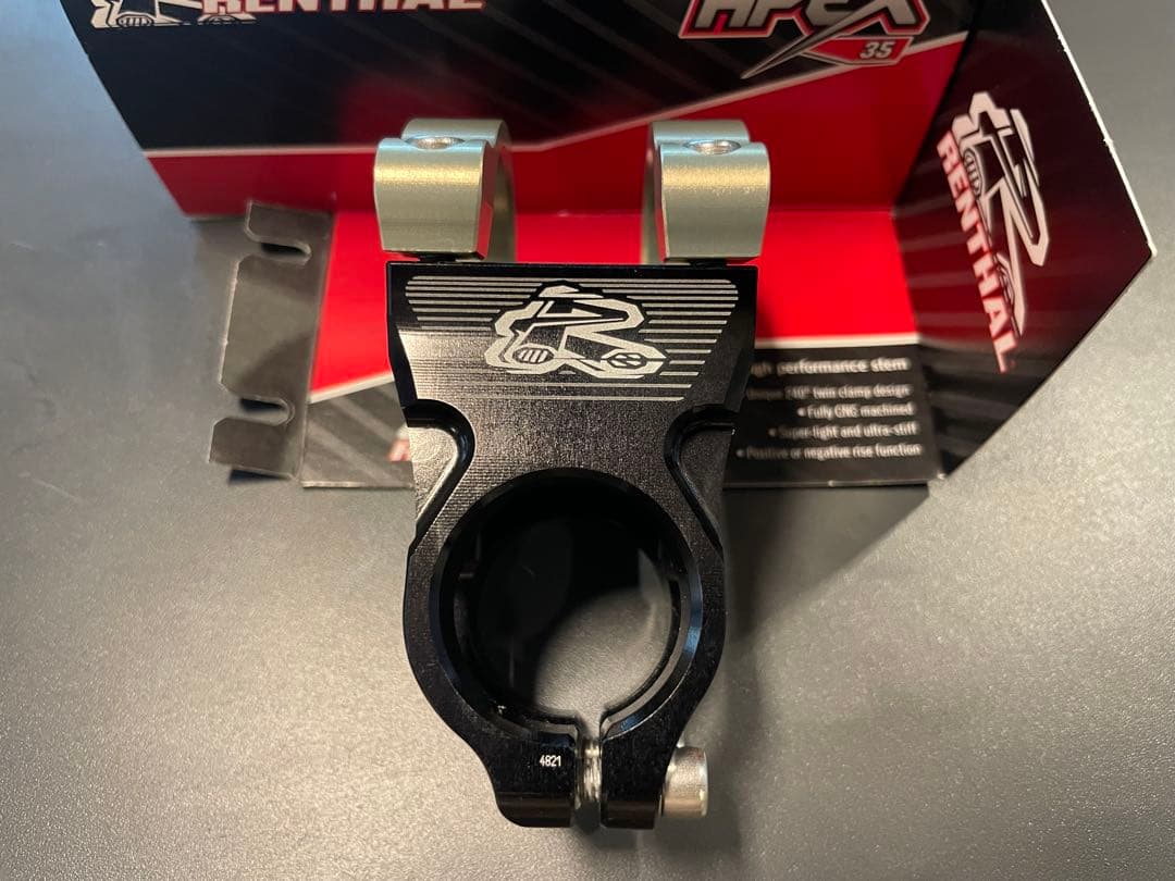 まるお！Renthal Apex 35 ステム 50mm レンサル