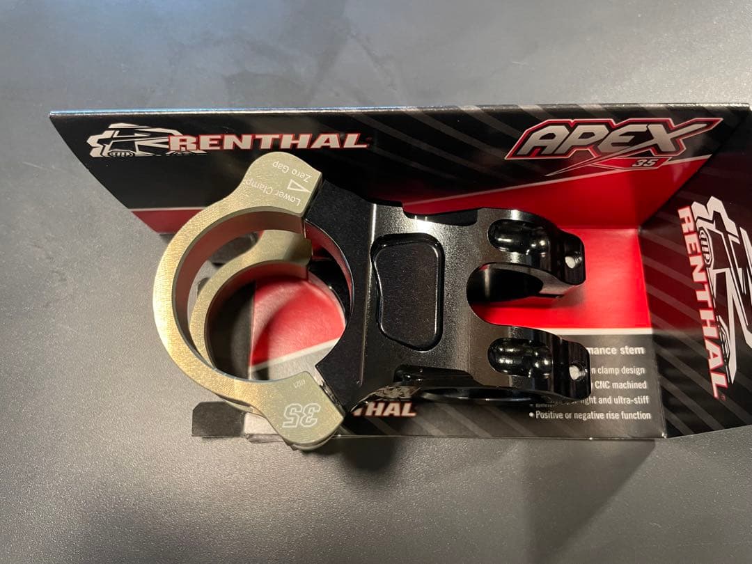 まるお！Renthal Apex 35 ステム 50mm レンサル