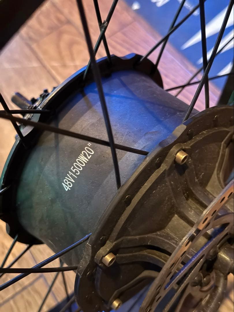 SUPER73 48ah バッテリー　ホイール