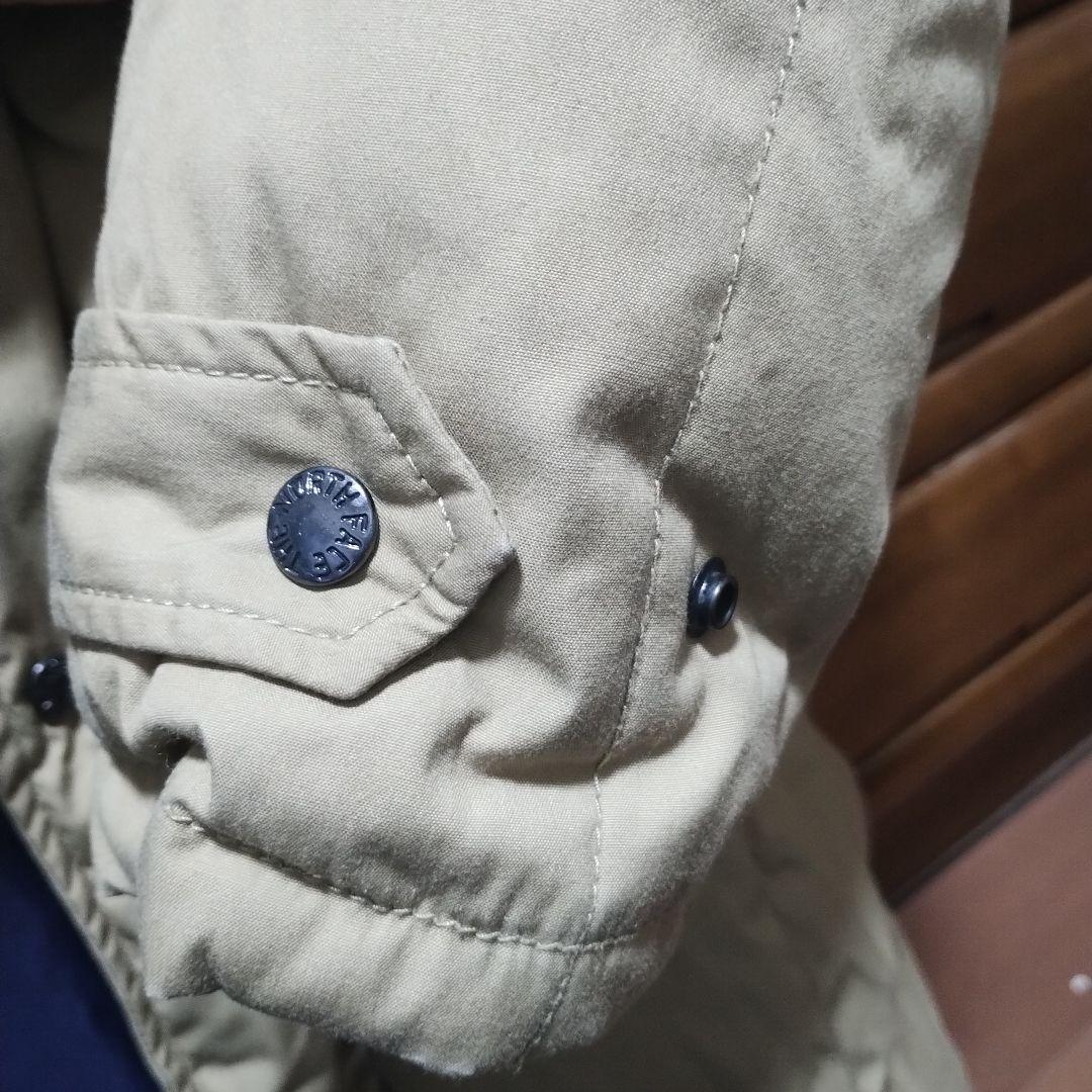 STAR-K THE NOTHE FACE フード付ダウンコートカーキ色