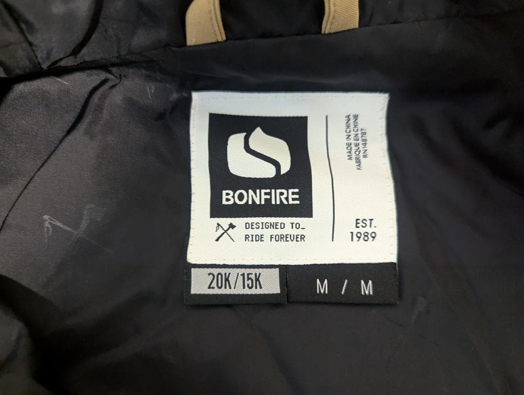 BONFIRE メンズ スノーボード ジャケット Mサイズ