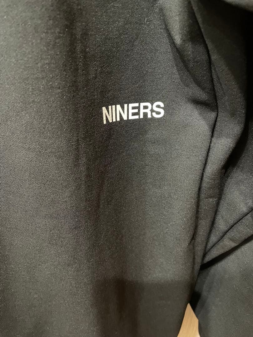 TFW49 HALF MOCKNECK TEE BLK×BLK サイズM