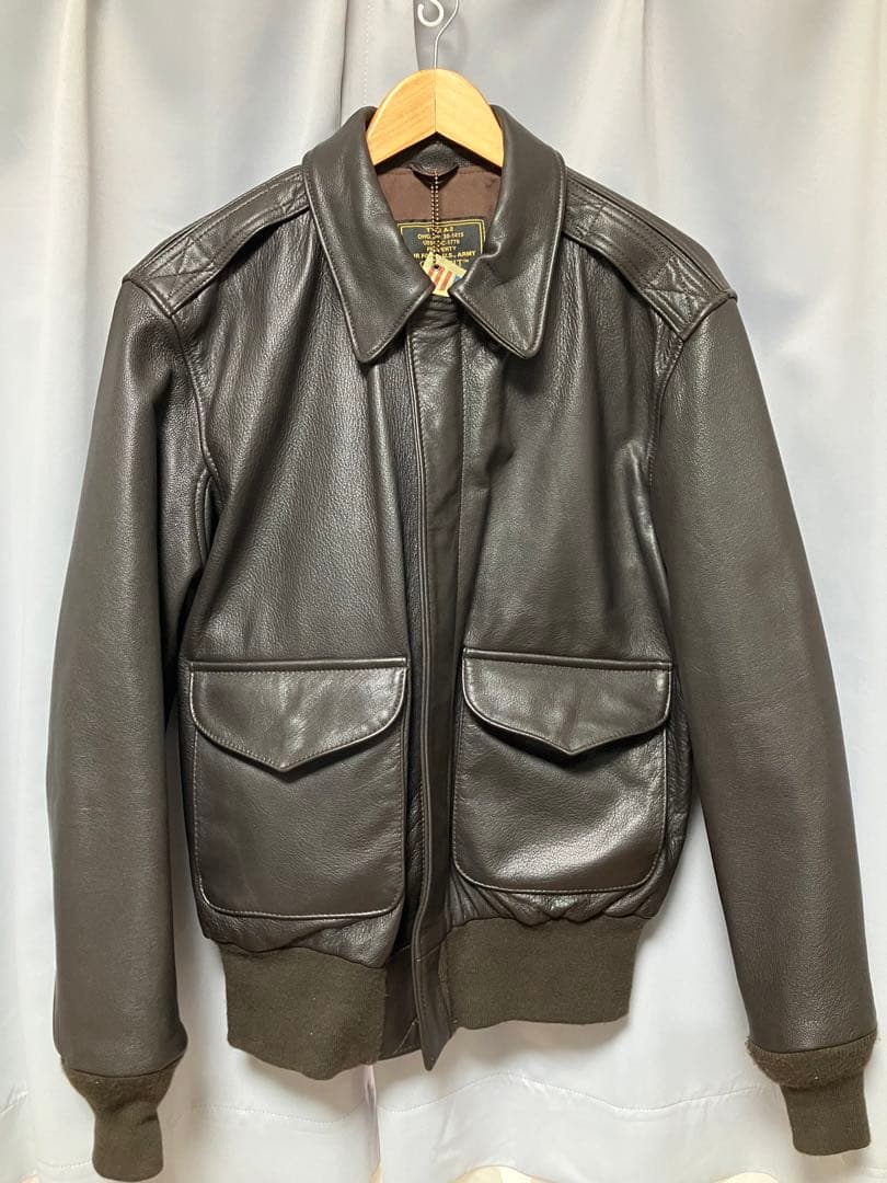 COCKPIT TYPE-A2 フライトジャケット 山羊皮 - メルカリ