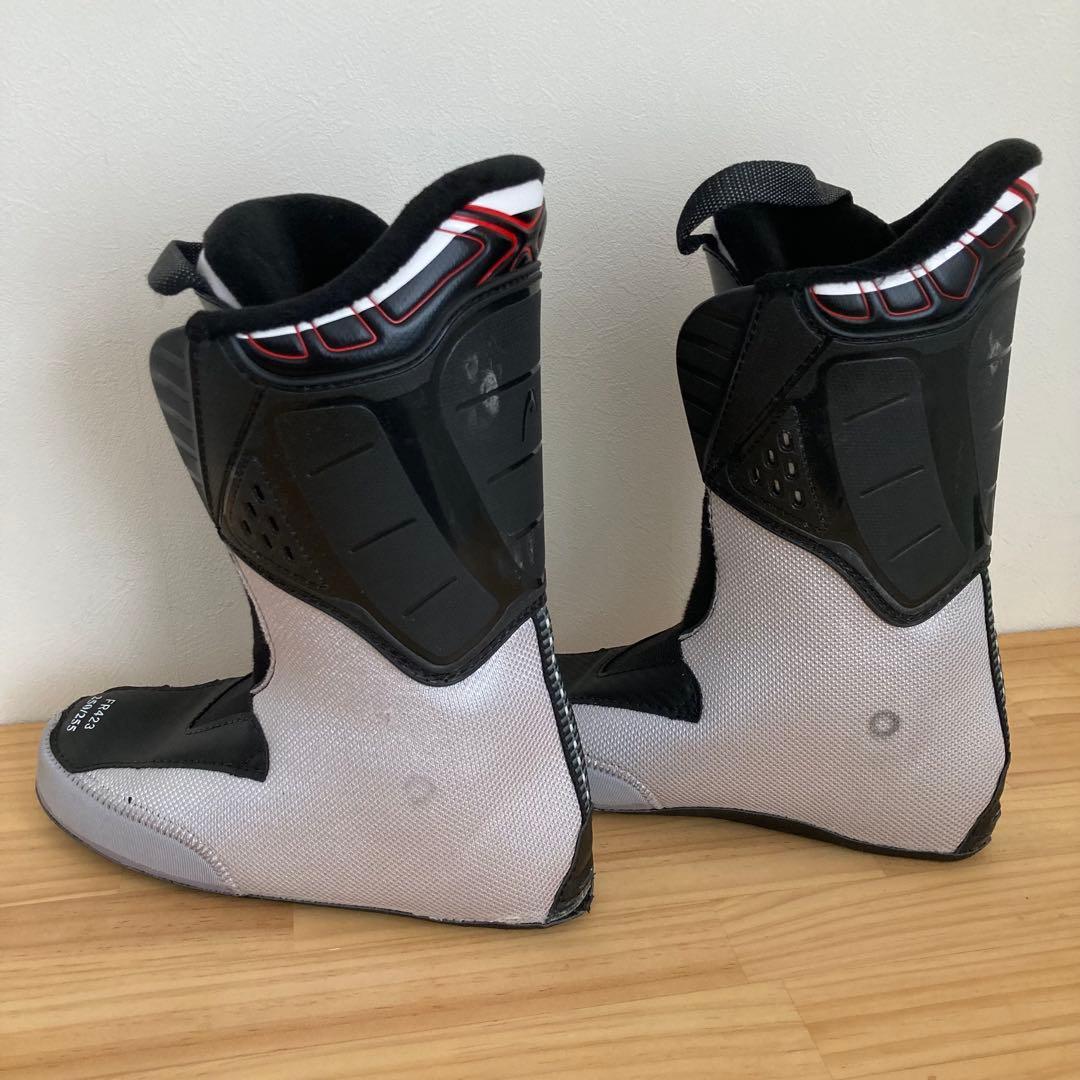 ヘッド　スキー靴　25.0-25.5cm ブーツ 男性用 黒/白/赤