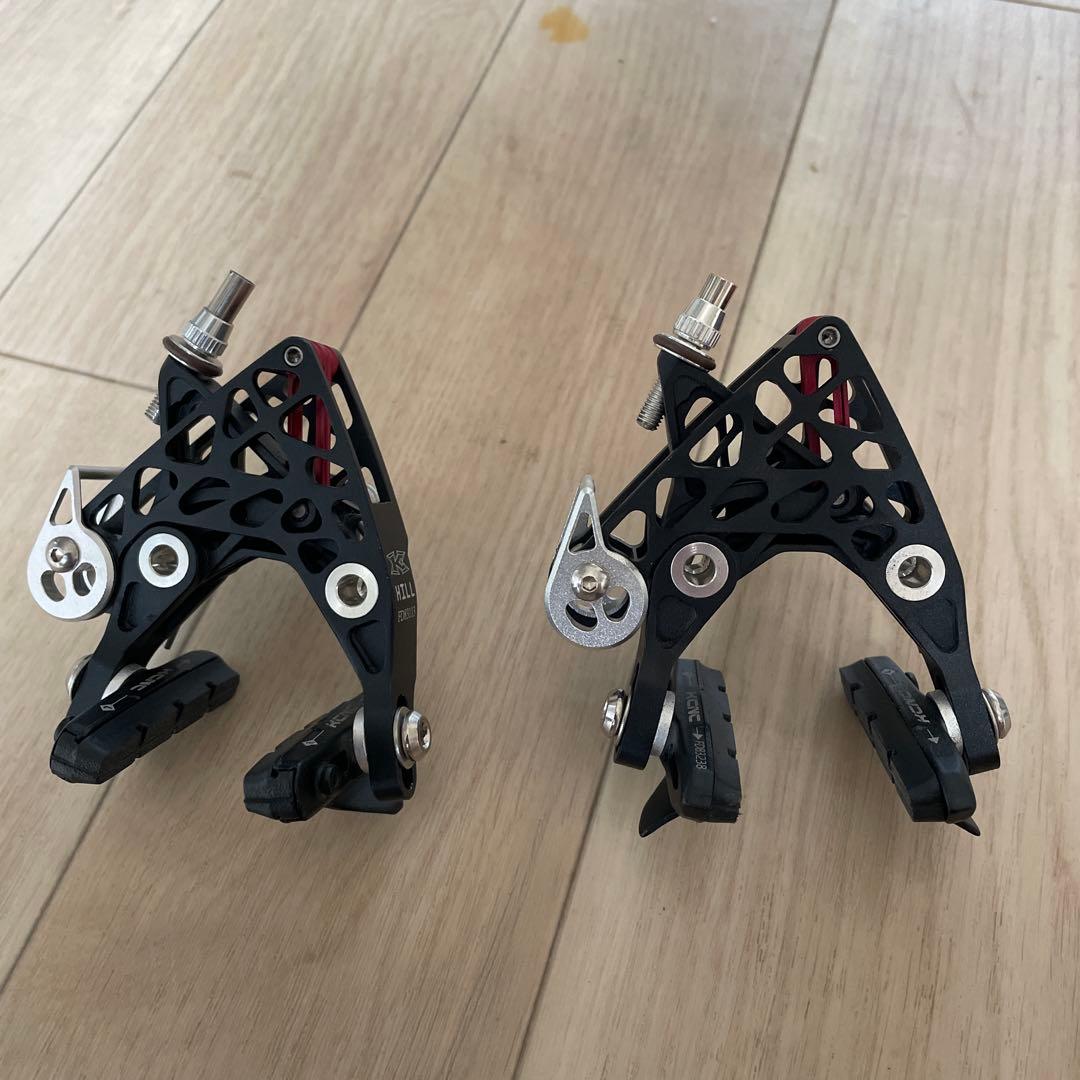 KCNC HILL FDB131 キャリパーブレーキ ブラック/レッド