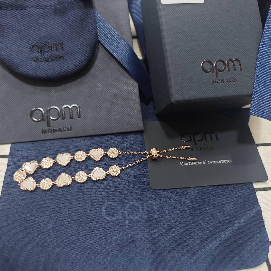 【APM Monaco 】ローズゴールド ブレスレット