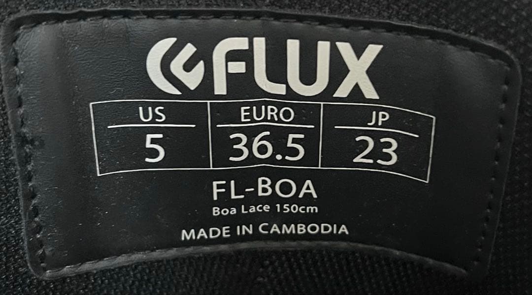 【美品_即日発送】FLUXフラックス FL-BOA エフエルボア 23.0cm