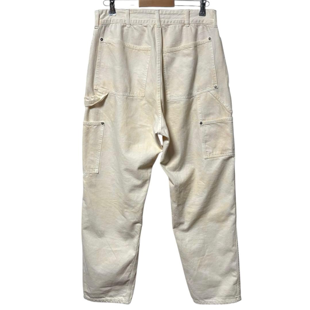 USA製 Richardson ダブルニーデニムペインターパンツ 白