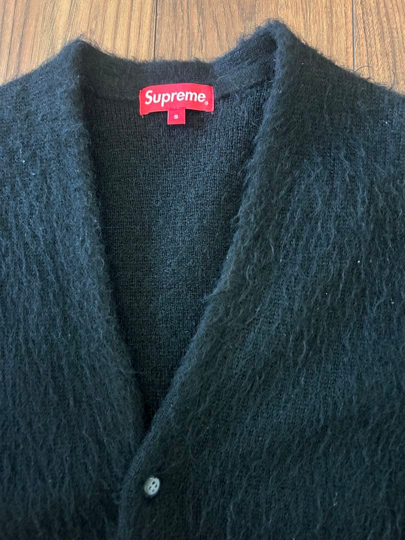 supreme brushed mohair cardigan 20AWモヘア