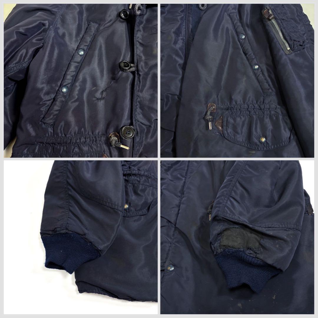 希少 50s 米軍 N-3A フライトジャケット L モッズコート ヴィンテージ