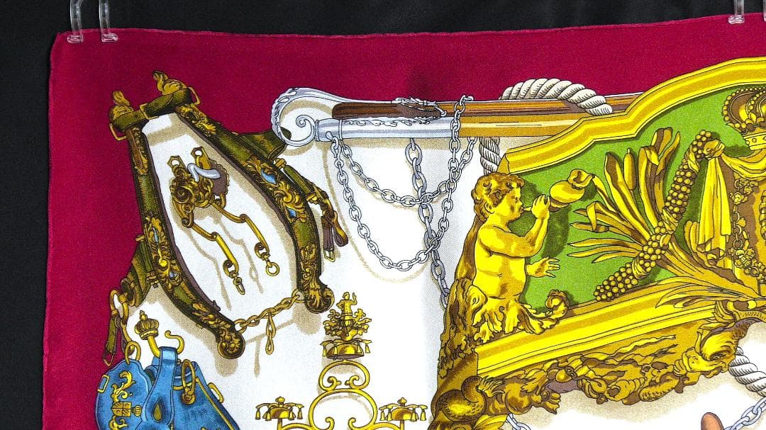 HERMES エルメス 大判スカーフ カレ90 D294 - メルカリ