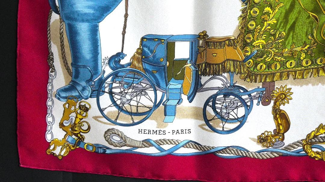 HERMES エルメス 大判スカーフ カレ90 D294 - メルカリ