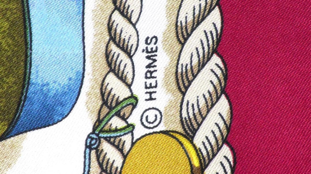 HERMES エルメス 大判スカーフ カレ90 D294 - メルカリ