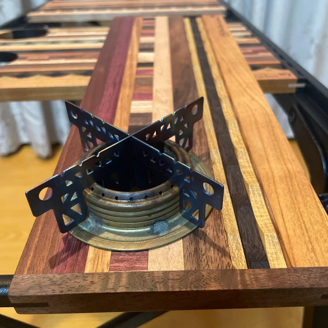 IGTテーブル 寄木天板 ハーフユニット アルスト孔有り　②