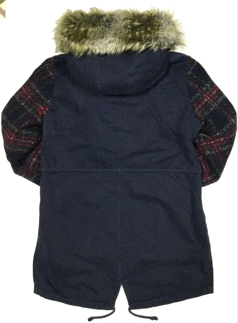 美品「BOB」9042-0509 2WAY モッズコート 50 イタリア製