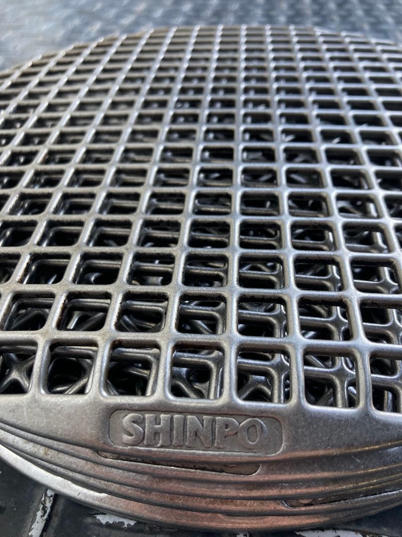 最速発送！シンポ製 SINPO 焼き網【フラットネット28cm】中古品8枚セット