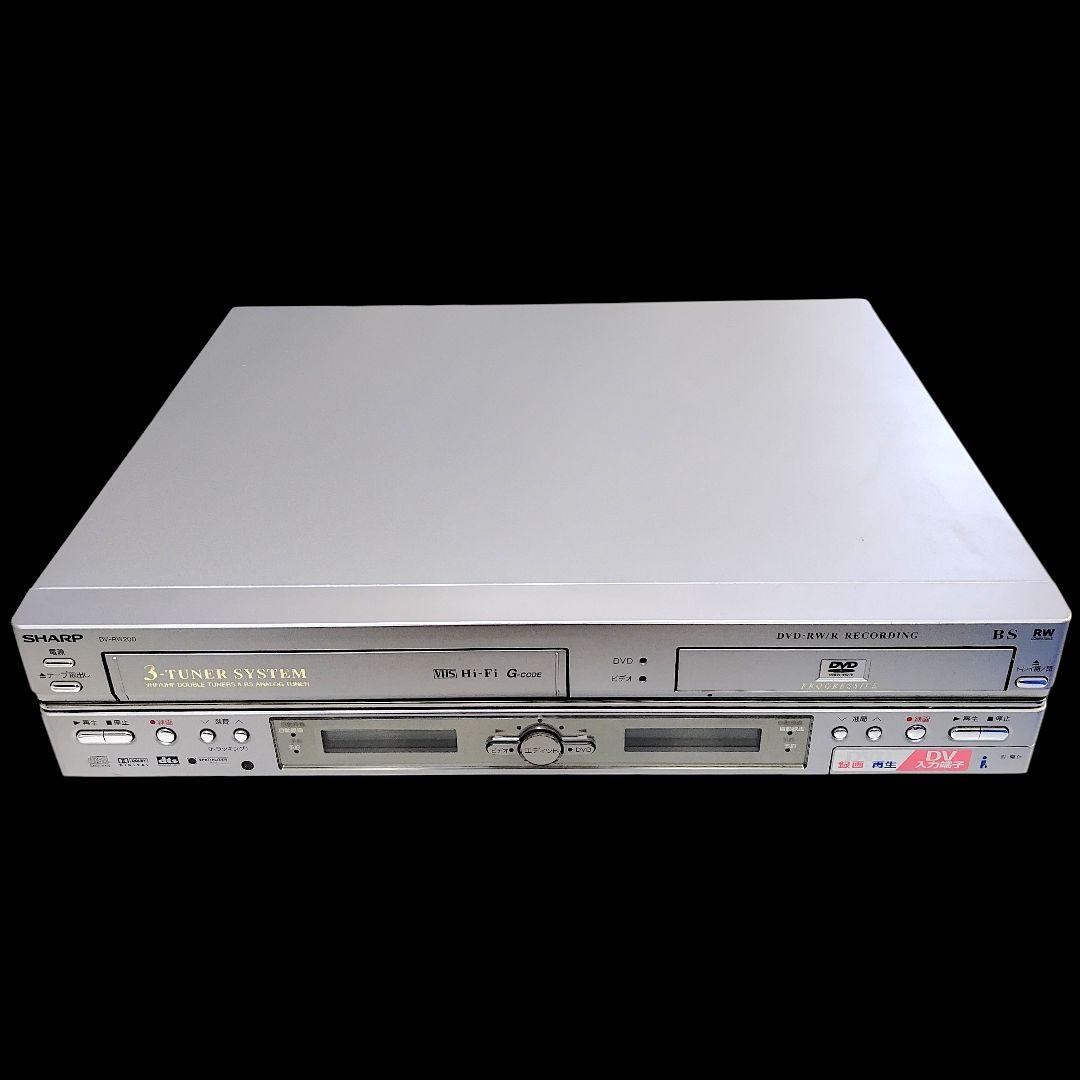 【送料込み】SHARP VHS/DVD一体型レコーダー DV-RW200