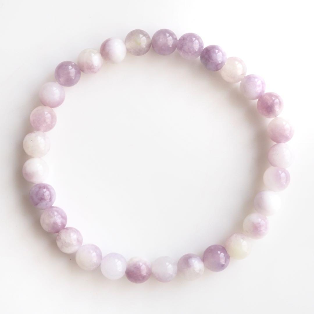 【Noel】天然ケシパールのマンテルブレスレット