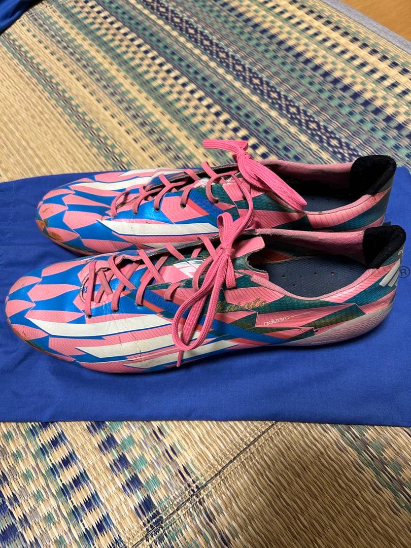 アディゼロF50 4 HG 28.5cm ピンク