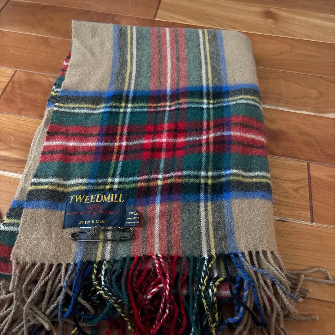 TWEEDMILL カラフルチェックストール fesmi様専用になります