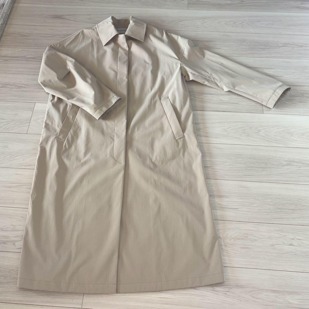 BARNYARDSTORM ベージュ ステンカラーロングコートSサイズ