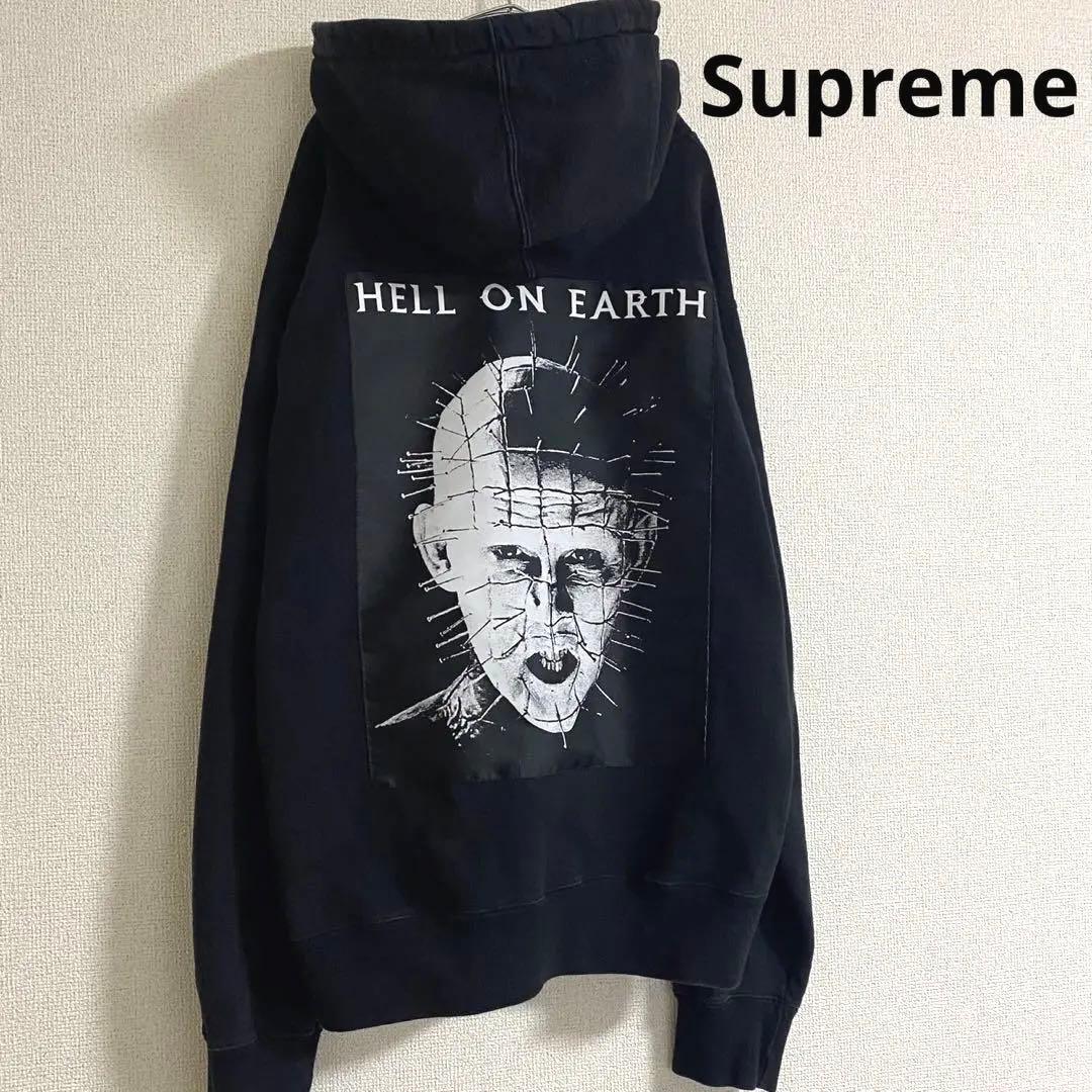 Supreme ヘルレイザー ジップ パーカー ブラック 18ss - メルカリ