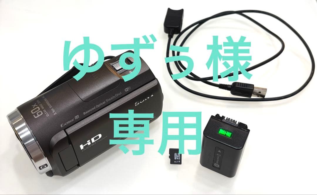 【2019年製・美品】SONY HDR-CX680 本体【箱・説明書なし】