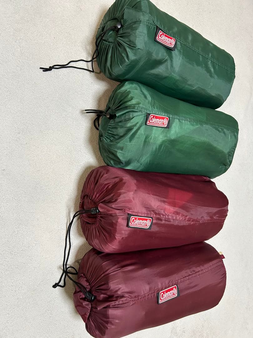 4つセット】Coleman 寝袋 C10 Coleman コールマン 寝袋 スリーピング